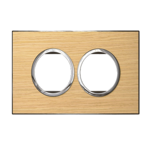 Legrand Arteor 4M Wood Cover Plate With Frame, 5763 49